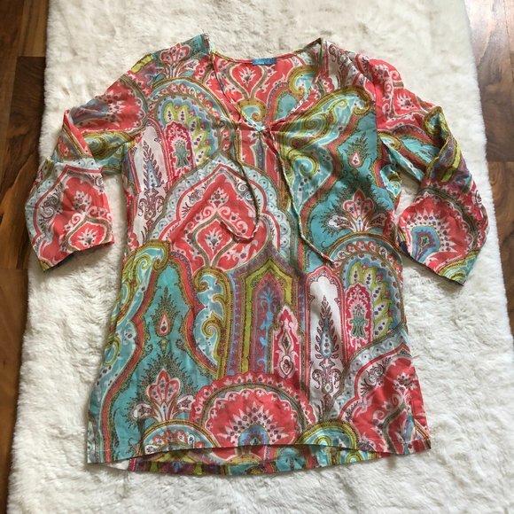 J. McLaughlin swim cover up size small - Picture 2 of 9